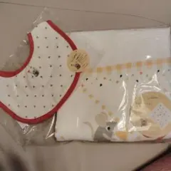 新品未使用★スタイ＆身長計付きタオル2点セット
