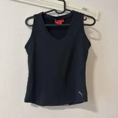 PUMA ブラック タンクトップ Mサイズ