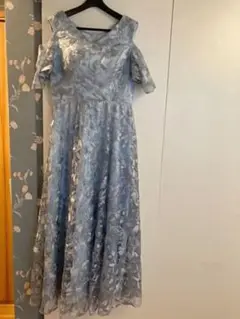 レースロングドレス