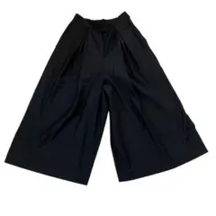 【美品】カリテ ワイドパンツ ガウチョパンツ 黒 M 38 qualite