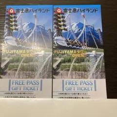 富士急ハイランドFREE PASS ペア