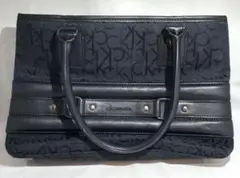 【正規品】カルバンクライン ハンドバッグ ブラック CK ロゴ