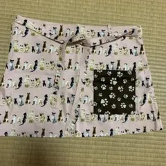 カフェエプロン　犬