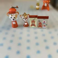 ミニチュア レトロ♡キョロちゃんかき氷機風 置物2つセット♬*゜ハンドメイド
