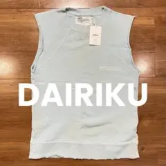 DAIRIKU ヴィンテージ加工タントトップ　ノースリーブ　バンT ロックT DAIRIKU ヴィンテージ加工タントトップ ノースリーブ バンT