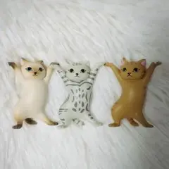 猫フィギュア 3体セット