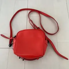 3.1フィリップリムphilip lim☆ショルダーバッグ赤エナメルポシェット