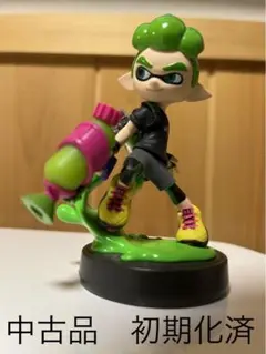 amiibo ボーイ ネオングリーン 初期化済