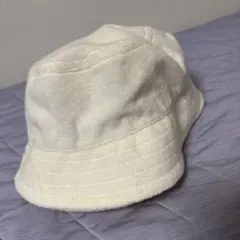 ホワイト バケットハット ONE SIZE UNIQLO