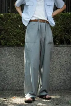 【RHYTHR】CLEAR TWILL TOOL PK PANTS