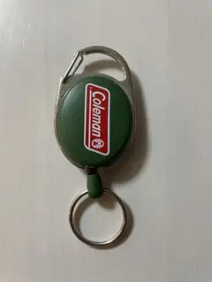 Coleman 緑色 キーホルダー・キーリング　カラビナ