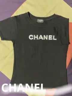 CHANELシンプルロゴトップス
