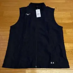 Mizuno 札幌国際大学 黒 ベスト　ポロシャツ