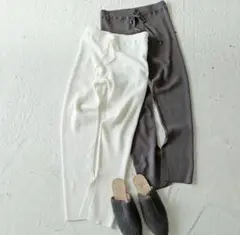 todayful slit knit PT