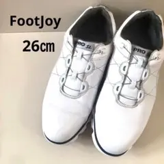 FJ PRO SL ゴルフシューズ ホワイト26㎝