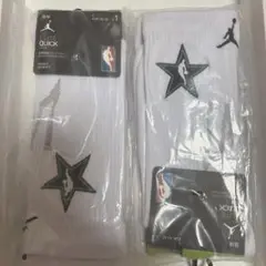 バスケットボールソックス jordan　白　26-28cm