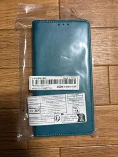 Galaxy A25 手帳型ケース ティール