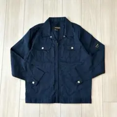 新品タグ付き Wrangler ワークウェア ネイビー ジャンパー S 夏物◎