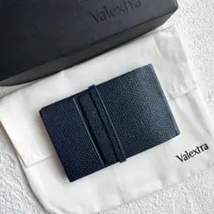 Valextra ヴァレクストラ カードホルダー カードケース ネイビー