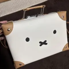 ミッフィー♡ダイヤル式ロック♡ミニトランクショルダーバッグ4L