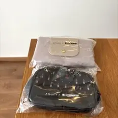 【新品未使用品！】アテニア♡フォルダブルトートバッグ♡多機能スリムポーチ♡