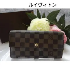 ルイヴィトン ダミエ ZIP長財布