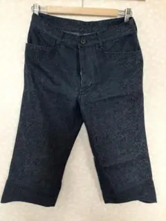 COSTOM CULTURE ダークブルー ハーフパンツ