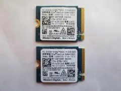M.2 2230 NVMe SSD 512GB 2枚セット