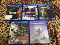 PS4 ソフト　まとめ売り　5つ