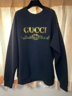 ★希少★GUCCI グッチ スパンコール スウェット トレーナー