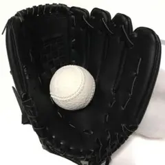 黒10.5インチ　即戦力グローブ　少年野球用グラブ　オールラウンド用