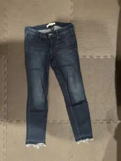 Hollister スキニージーンズ W 24 ダークブルー