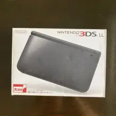 Nintendo 3DS LL 本体 ブラック箱、説明書のみ　本体ありません