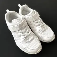 瞬足 白 24.0 数回着用 キレイ