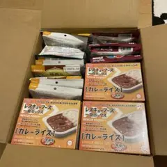 レスキューフーズ 一食ボックス、アルファ化米、保存食