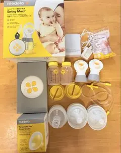 【美品】 Medela Swing Maxi 母乳搾乳器ダブルポンプ