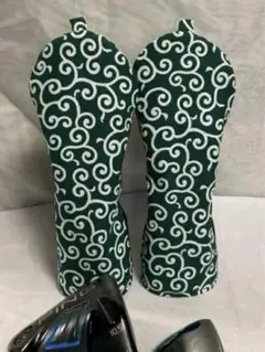 唐草緑ヘッドカバー UT2点追加変更可