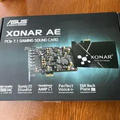 【サウンドカード】　ASUS XONAR AE PCIe 7.1ch