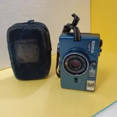 Konica C35EF3 ブルー コニカ コンパクトフィルムカメラ コニカミノルタ フィルムカメラ 中古 コンパクトカメラ KONICA