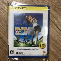 新品未開封　みんなのGOLF 6 PSVITA ソフト
