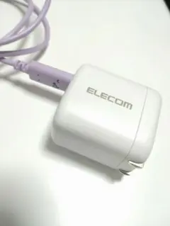 エレコム USB急速充電器 MPA-ACCP30WH ケーブル付き