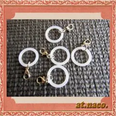 【アンブレラマーカー 　（クリア）】　5個　セット