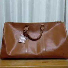 LOUIS VUITTON エピ ライトゴールド 美品ボストン キーポール50