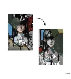1999展 終末の少女 限定チェンジングポストカード