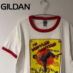 【希少モデル】　リンガーネック　Tシャツ　ミラクルカンフー　ヴィンテージ　90s