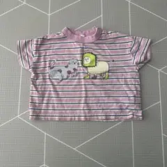 HARRIS HOGAN ストライプTシャツ XS