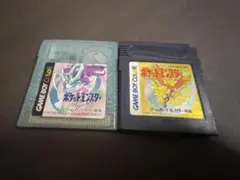ポケットモンスター クリスタル & 金 ゲームボーイソフト