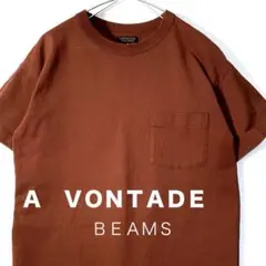 アボンタージ・ビームス　Ａ　ＶＯＮＴＡＤＥ・ＢＥＡＭＳ　胸ポケット　Ｔシャツ