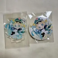 第五人格 曲芸師 スイパラ 3周年 アクリルスタンド 缶バッジ 2点セット