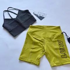 《タイムセール》ブラトップ＆ショートパンツ セット